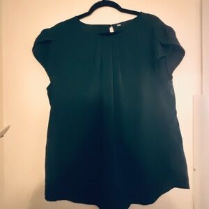 Elegant Dark Green Women's Top